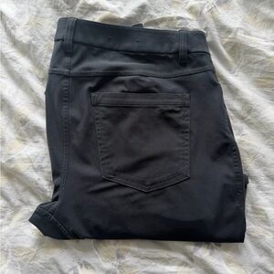 Men's Black Pants Lululemon ABC slim
